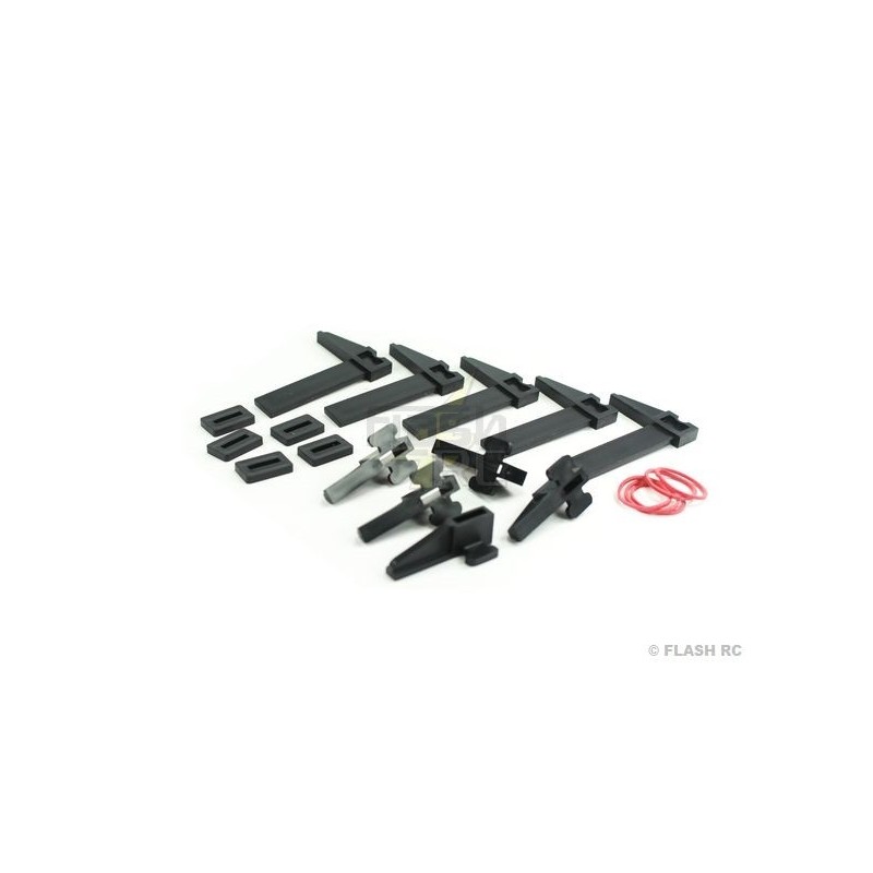 Plastic clamps max.25mm (5 pcs) - KAVAN