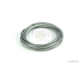 Steel cable varnished 2mm L:2.80m - KAVAN