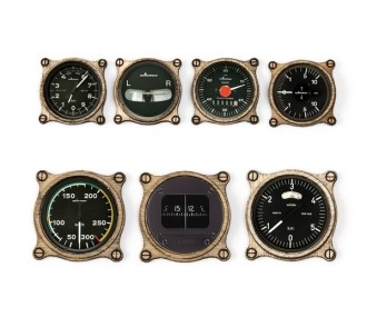 Planche d'autocollants instruments classique (ech. 1/3)