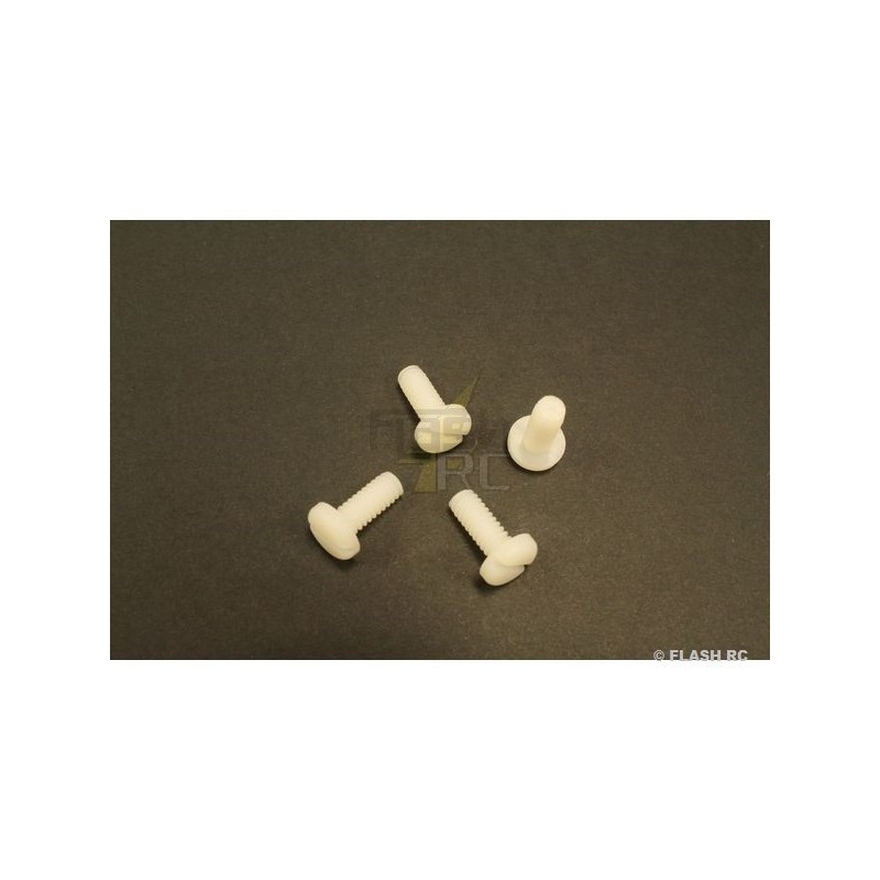 Nylon screw 1/4-20x5 8 (4 pcs) - KAVAN