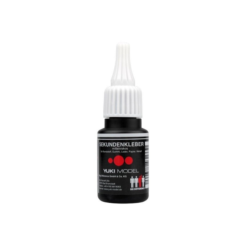 Medium cyano glue 20g YUKI Model