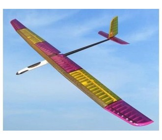 F5J Pulsar 3.6E PRO Motorglider purple & yellow