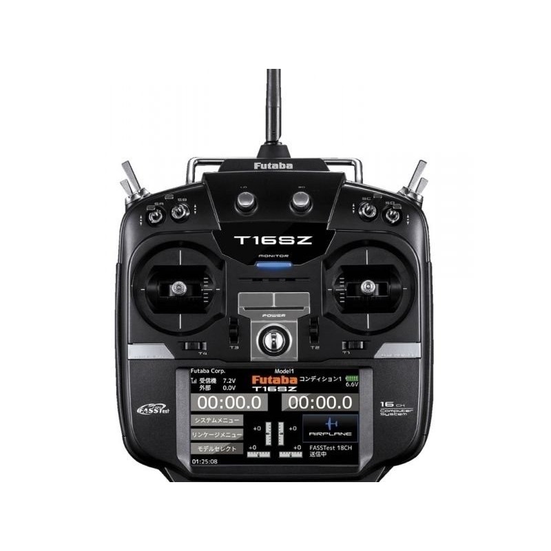 Radio Futaba 16SZ POTLESS 2.4Ghz + R7008SB Mode 2