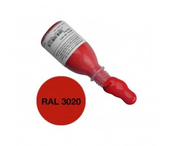Epoxid-Farbpaste Verkehrsrot (RAL 3020) 50g R&G