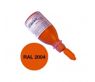 Orange epoxy coloring paste (RAL 2004) 50g R&G