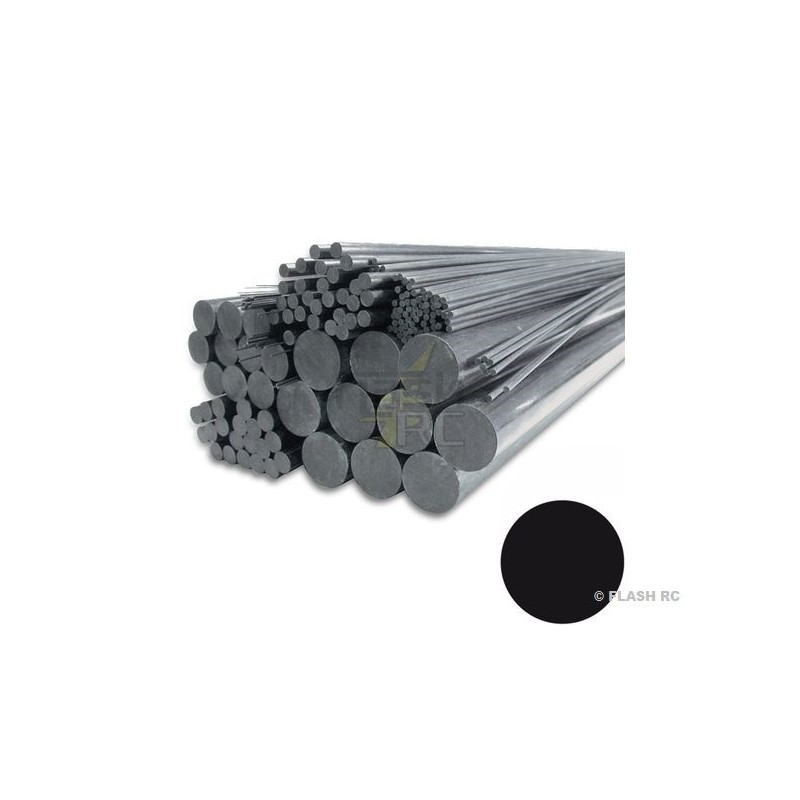 Carbon rod Ø 3mm x 1000mm R&G