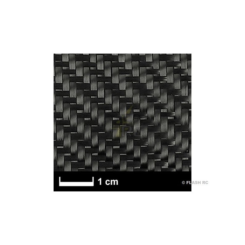 200g/m² carbon twill fabric - 2ml R&G