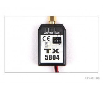 Walkera 5.8Ghz 25mW 8CH TX5804 trasmettitore video (DEVO F4/F7)