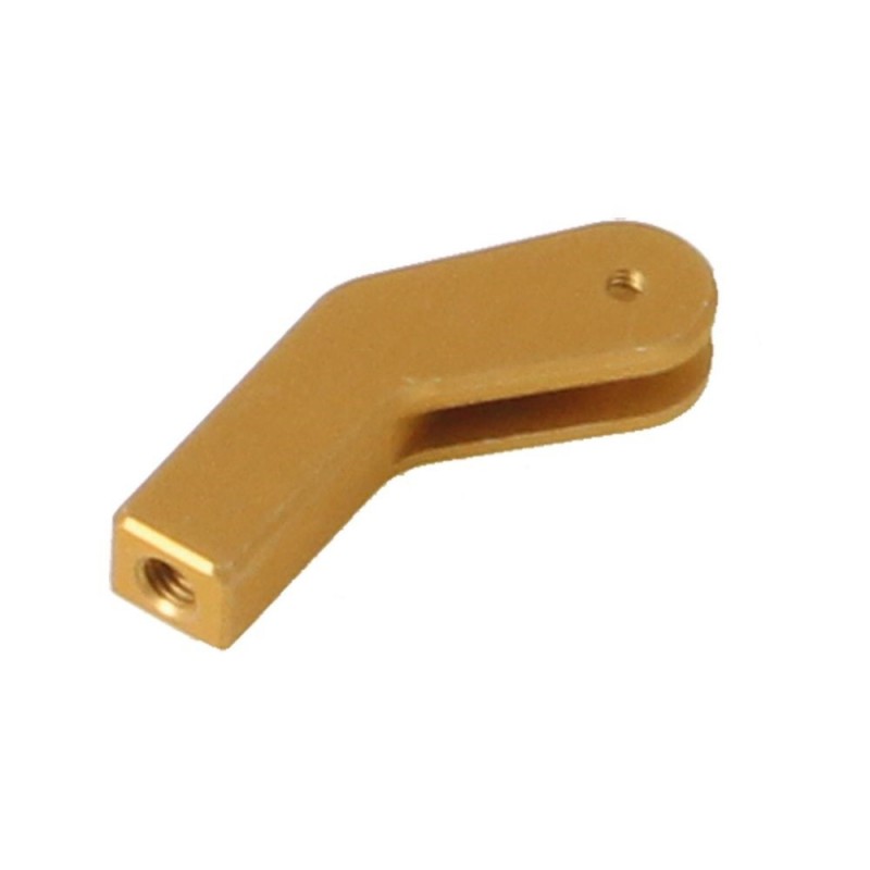 Clevis bent 45° metal M3 - special glider