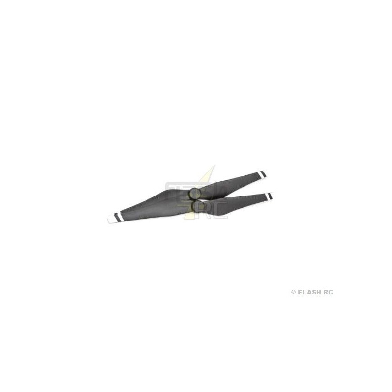 Paar carbonverstärkte Propeller 13x4.5' Quick Release Rotor schwarz & weiß DJI