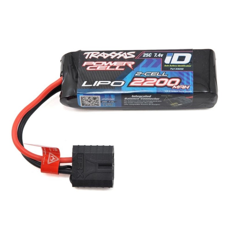 Traxxas Lipo Batería 7.4V 2S 2200mAh ID 2820X