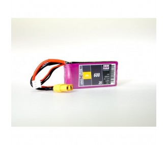 Batterie Life Hacker TopFuel 2S 6.6V 600mAh 30C Prise XT60