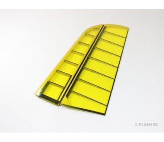 F5J Pulsar 3.6E PRO Motorglider purple & yellow