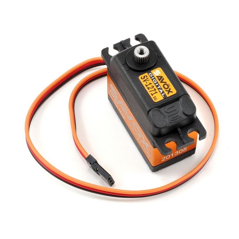 Servo numérique standard Savox SV-1271SG (63g, 25kg.cm, 0.08s/60°)