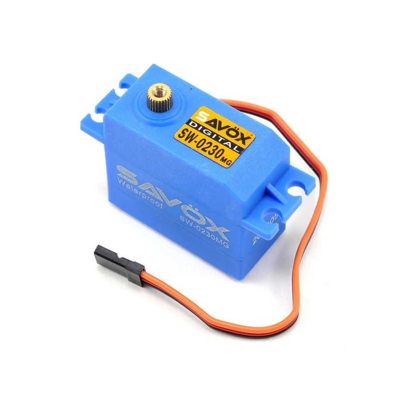 Savox SW-0230MG servo digitale standard impermeabile (60g, 8kg.cm, 0,13s/60°)