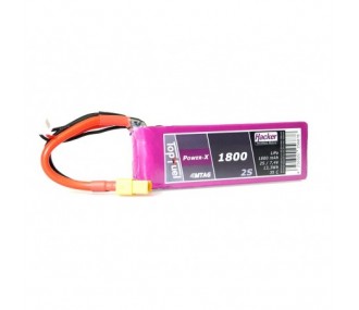 Batterie Lipo Hacker TopFuel Power-X MTAG 2S 7.4V 1800mAh 35C Prise XT60