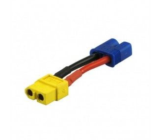 Adaptateur XT60 femelle  E-Flite EC3 male - Amass