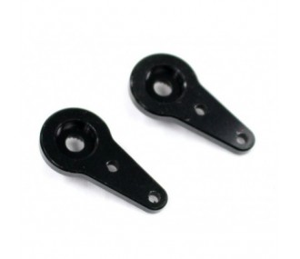 Alu rudder (2 pcs) for Savox/Futaba Servo - Para R/C Hacker