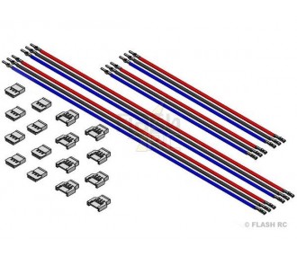 MR200P07 - Set de câbles pour moteurs upgrade MR200 - Blade 200QX