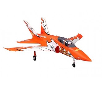 FMS Super Scorpion arancione PNP EDF jet circa 1,15m