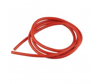 Cable de silicona 4mm² rojo - 1m Amass