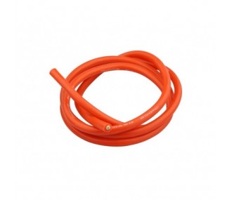 Cable de silicona 6mm² rojo - 1m Amass