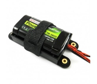 Akku Rx LiIon 2S 7.2V 2600mAh Jeti