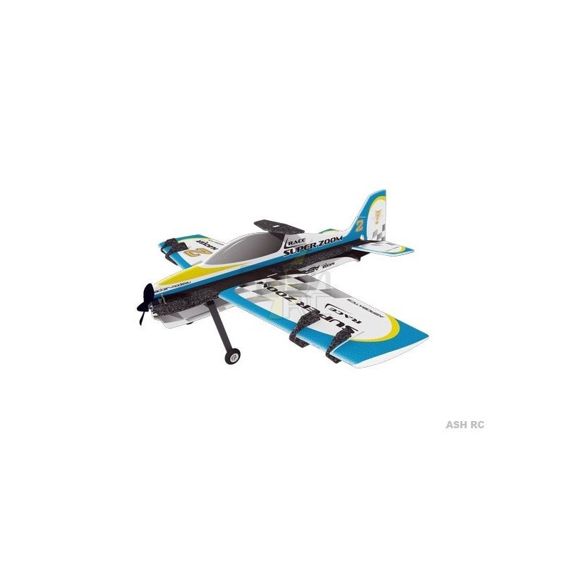 Aeromodello Hacker Super Zoom Race blu ARF ca.1,00m