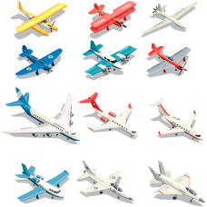 All RC aircraft models